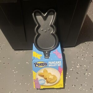Peeps Bunny Pancake Skillet Set New‎ Easter Expired